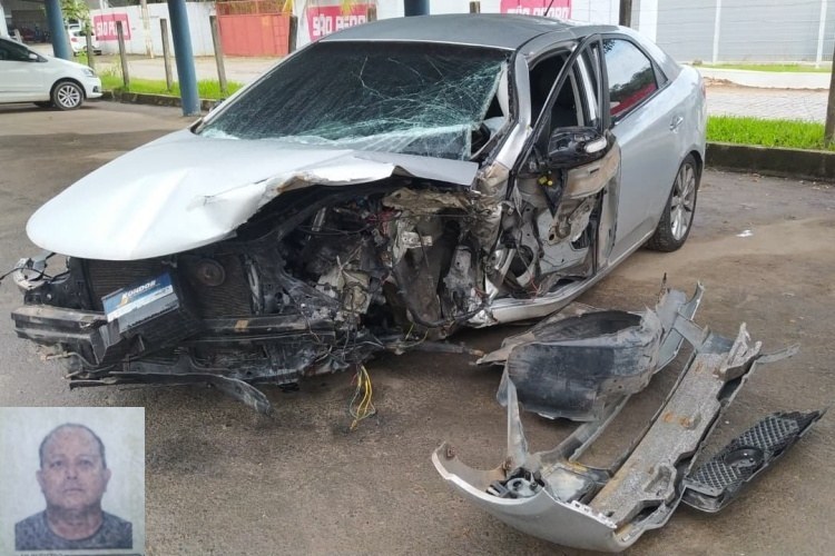 Motorista morre após grave acidente com três veículos na BR-116