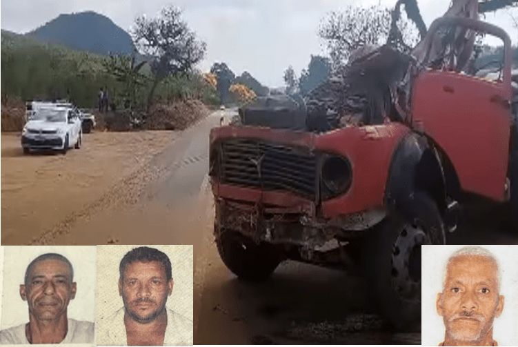 Vítimas de grave acidente envolvendo caminhão na MGC-482 são identificadas